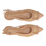 Slingback Donna Beige