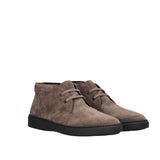 WAXY Polacchini Uomo Beige in Pelle Scamosciata