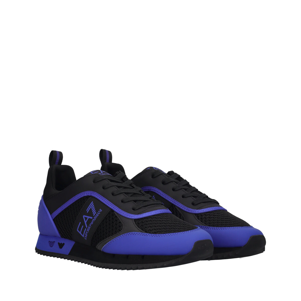 Sneakers Uomo Blu e Nere