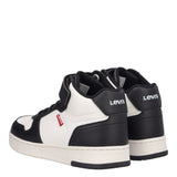 KICK MID Sneakers Alte Junior Bianche e Nere