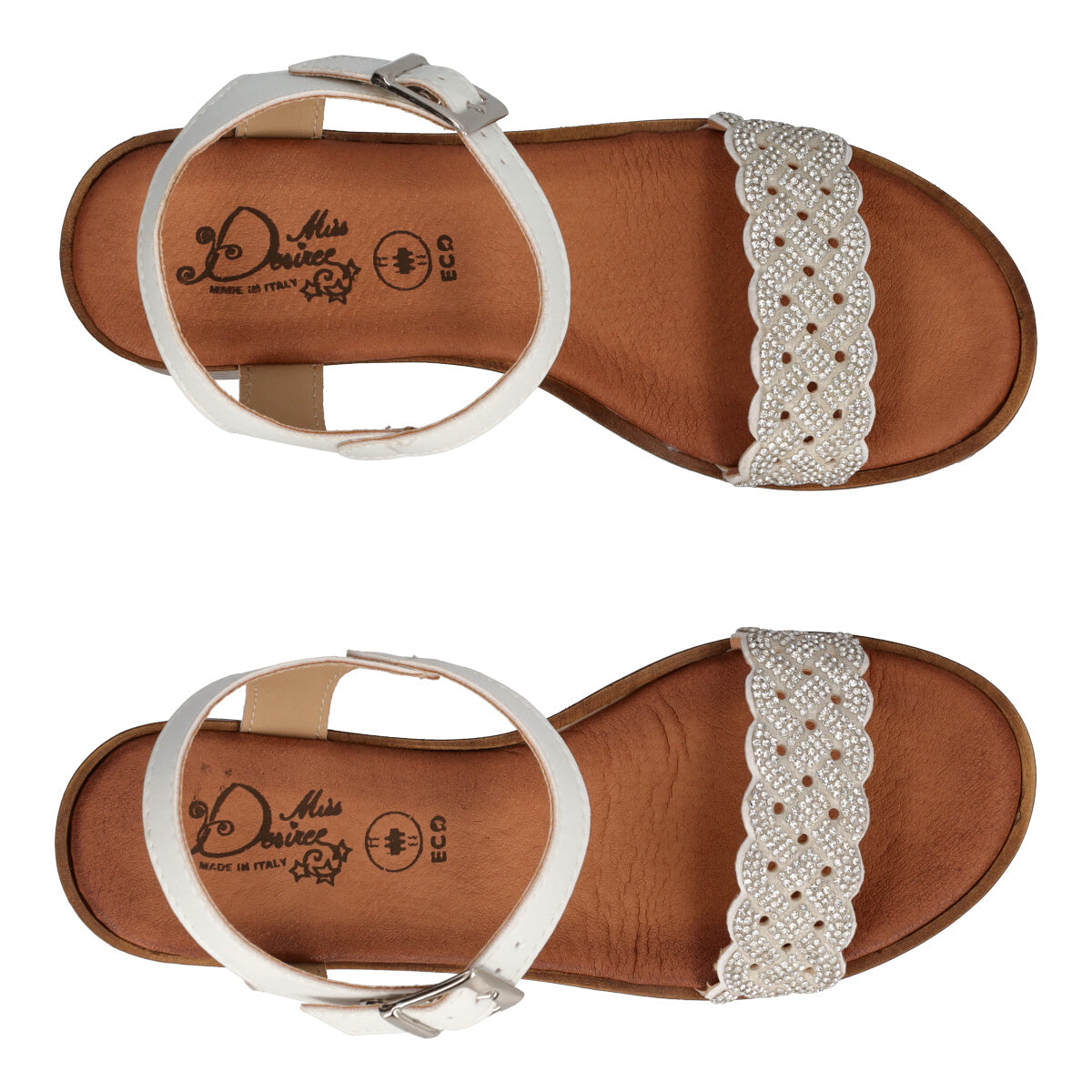 Sandali Donna Bianchi e Argento