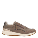 BULMYA Sneaker donna con zip e inserti scamosciati