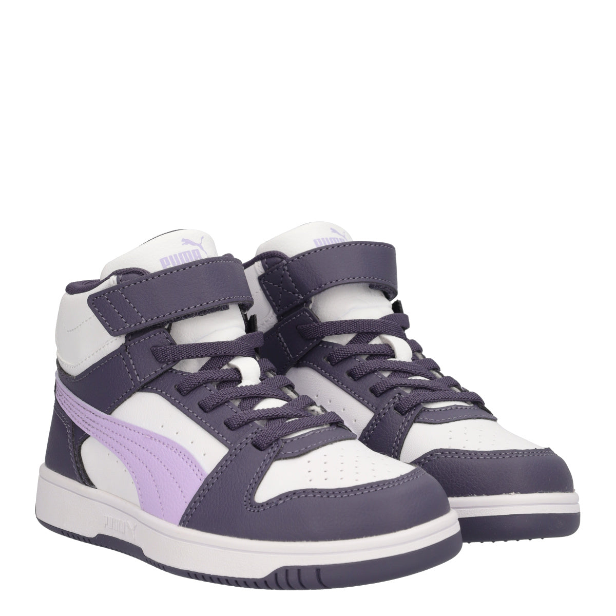REBOUND SLAM MID AC PS Sneakers bambina Viola e Bianche