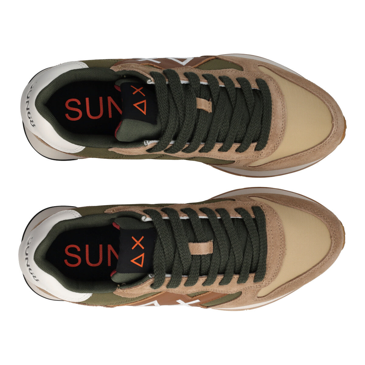 JAKI BICOLOR Sneakers Uomo Beige e Verde