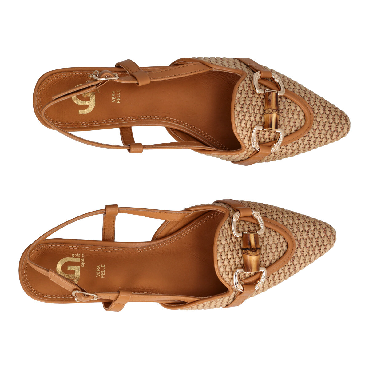 Slingback Donna Beige