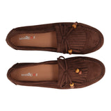 Mocassini Donna Marroni