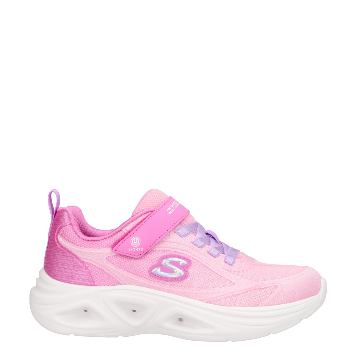 S LIGHTS Sneakers Bambina Rosa - con Luci