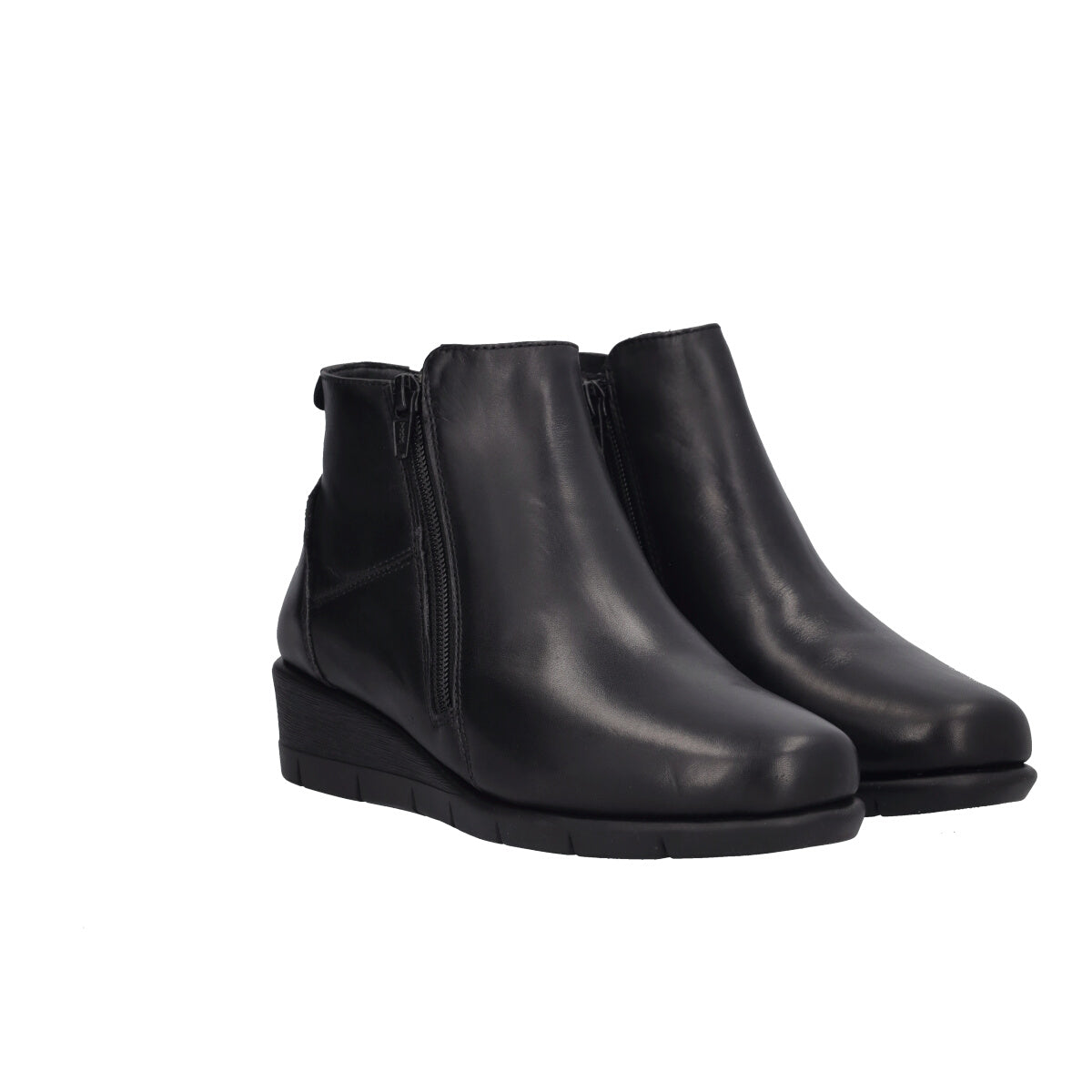 MOVE Stivaletti Donna Neri in Pelle