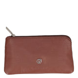 Portachiavi Unisex Marrone in Pelle