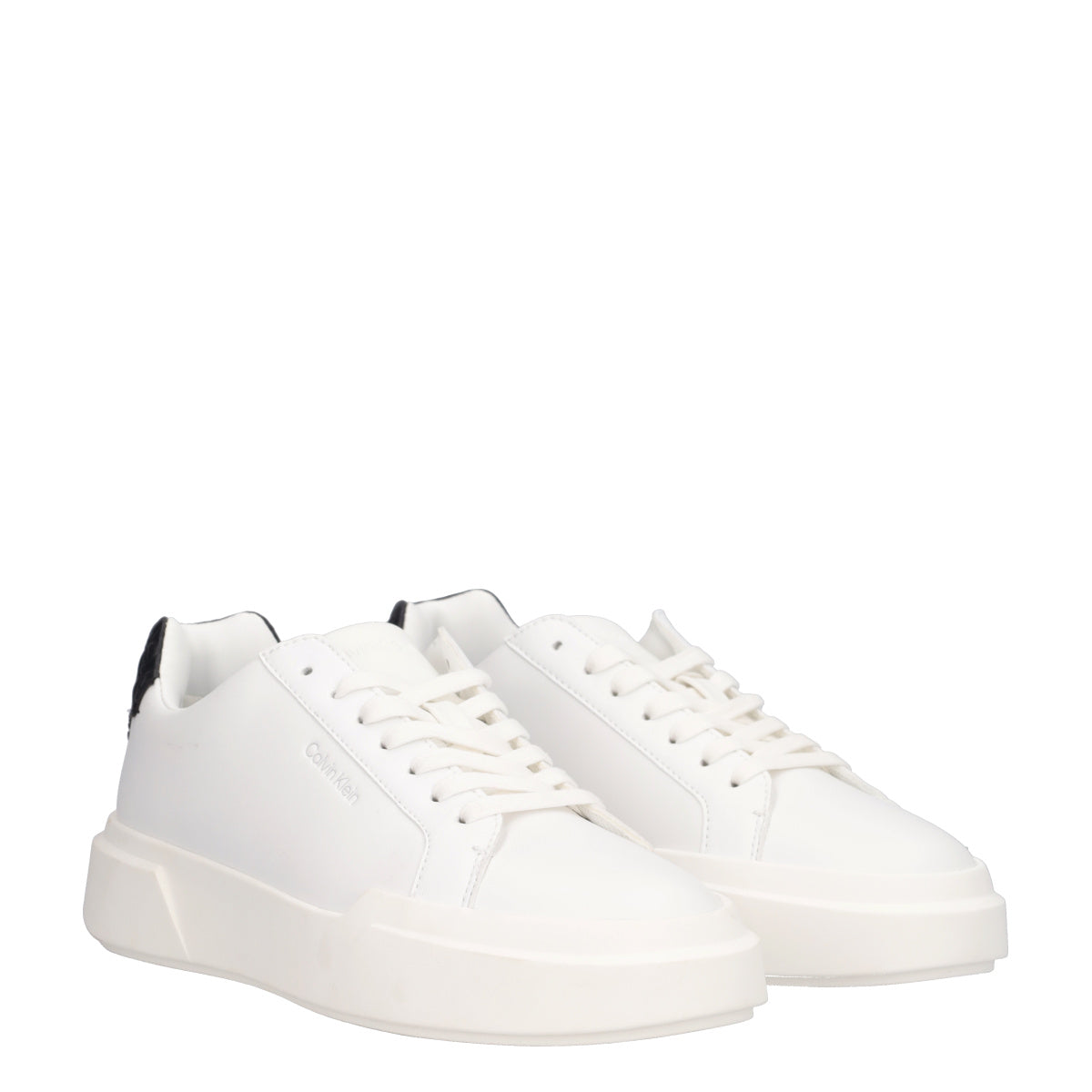 CHUNKY CUPSOLE LACEUP LTH BT Sneakers Donna Bianche