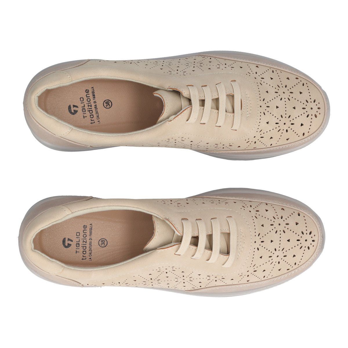 Sneakers Donna Beige