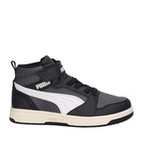 REBOUND V6 MID AC PS Sneakers Junior Grigie, Nere e Bianche