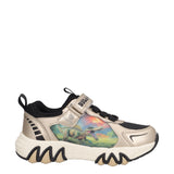 SPINOSAURO Sneakers Bambino Oro - con Luci