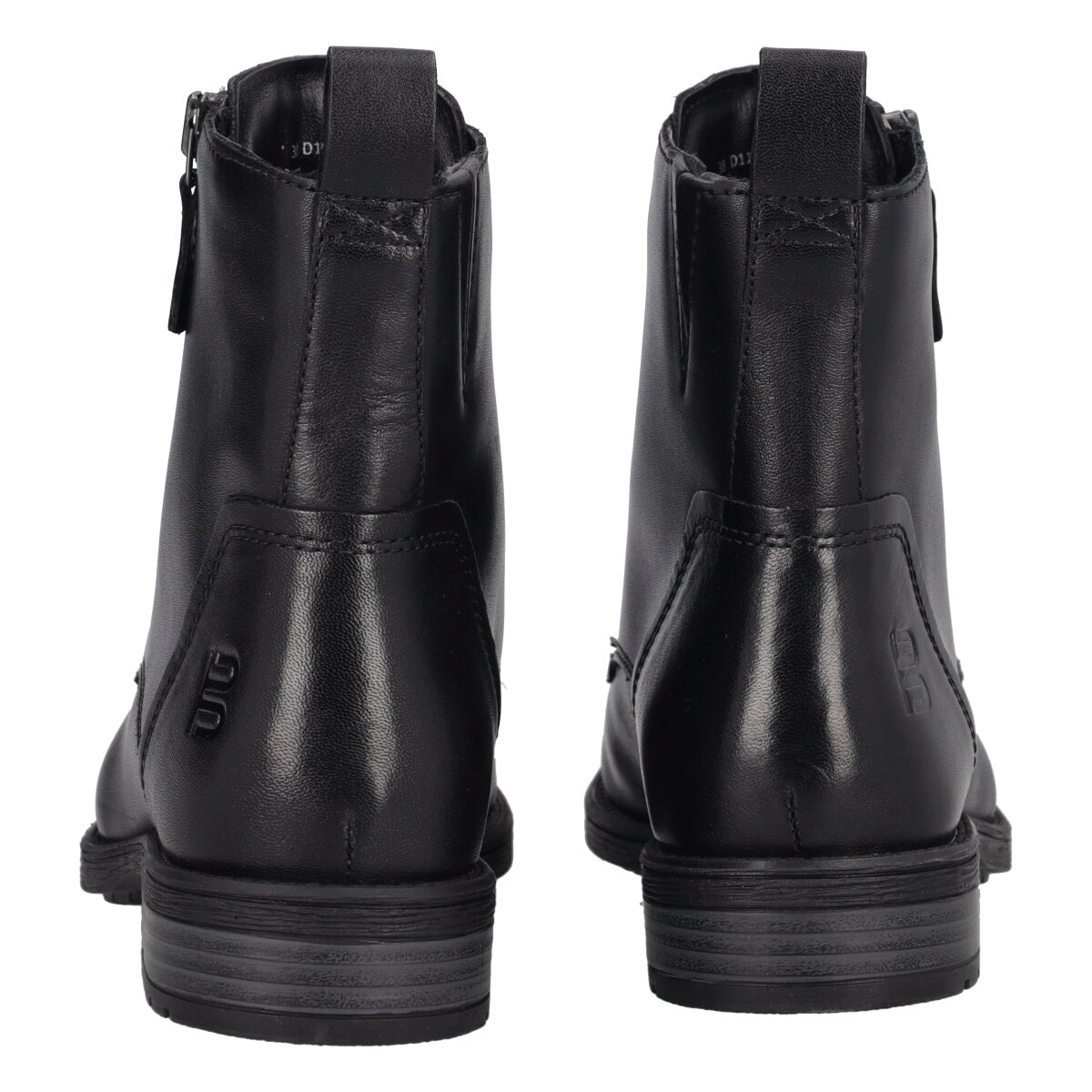 Polacchi Donna Neri in Pelle