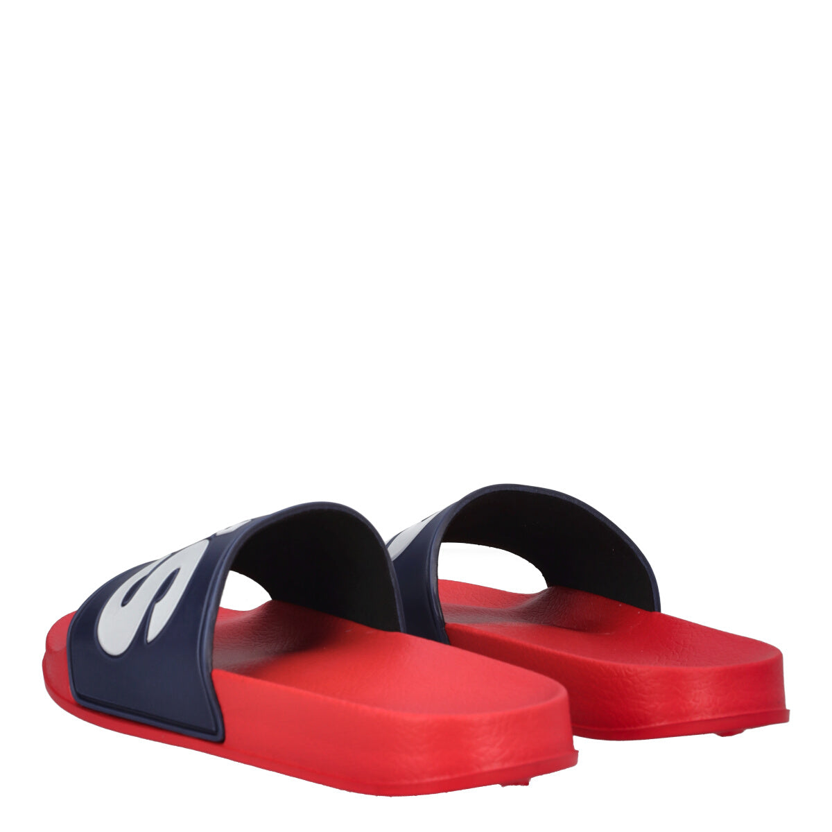 JUNEL Ciabatte Mare Bambini Blu e Rosse