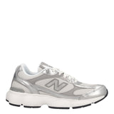 603 - Sneakers Donna Argento e Bianche