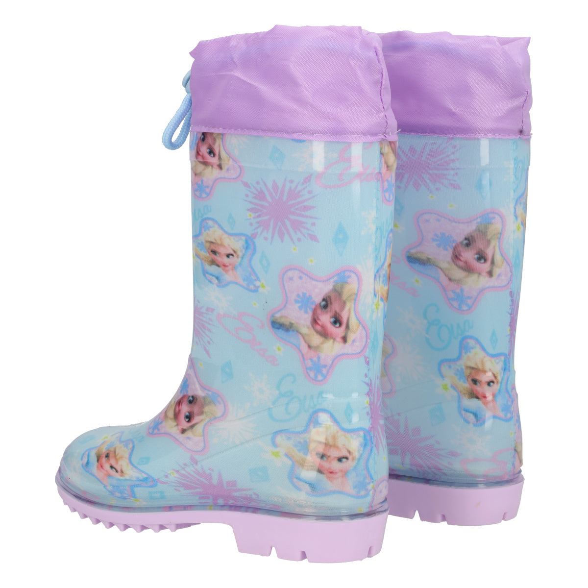Stivali go & pvc da pioggia Bambina Azzurri e Lilla - Frozen