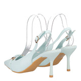 Slingback Donna Azzurro