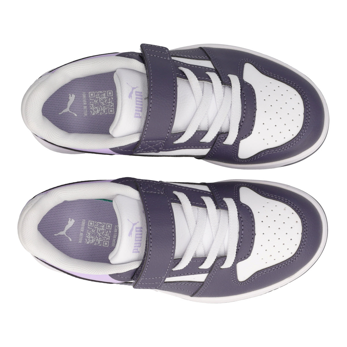 REBOUND SLAM LO AC PS Sneakers Bambina Viola e Bianche