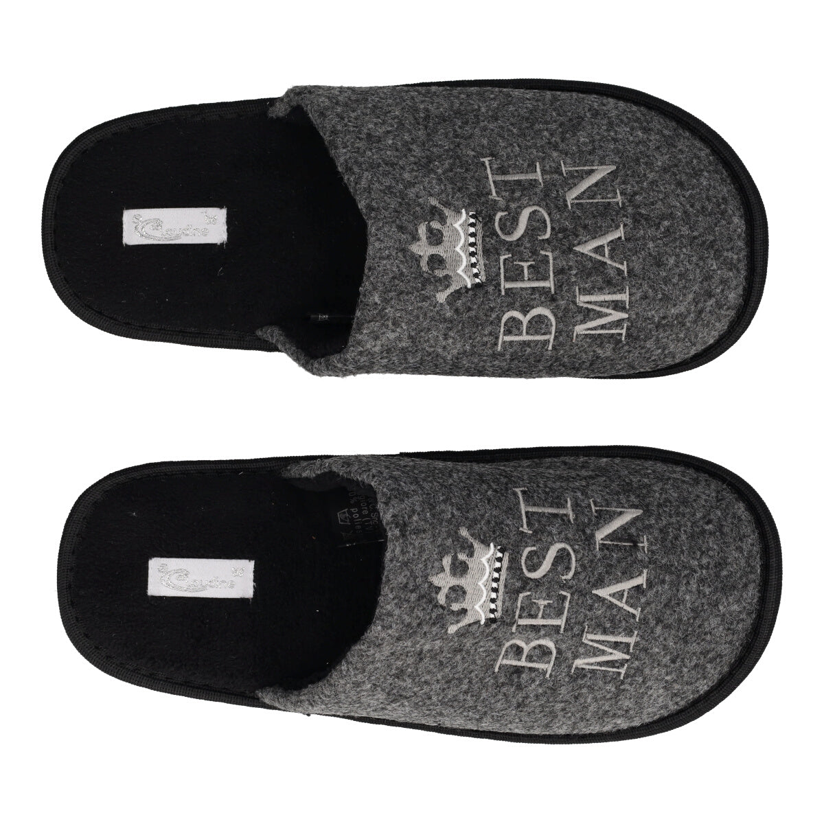Ciabatte Casa Uomo Grigie