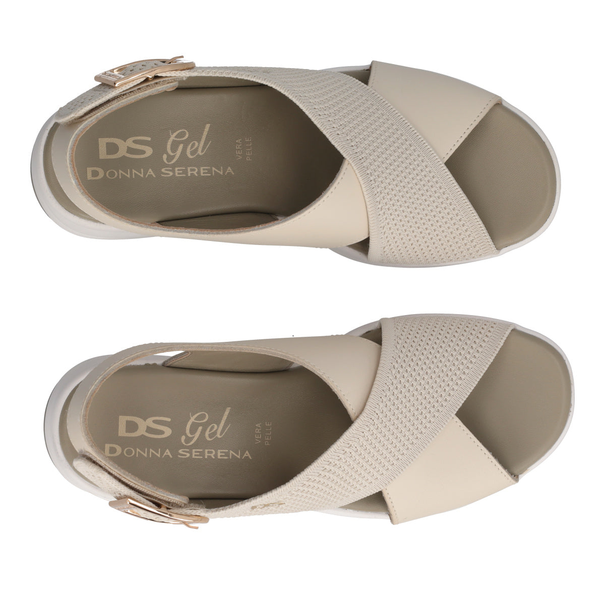 Sandali Donna Beige