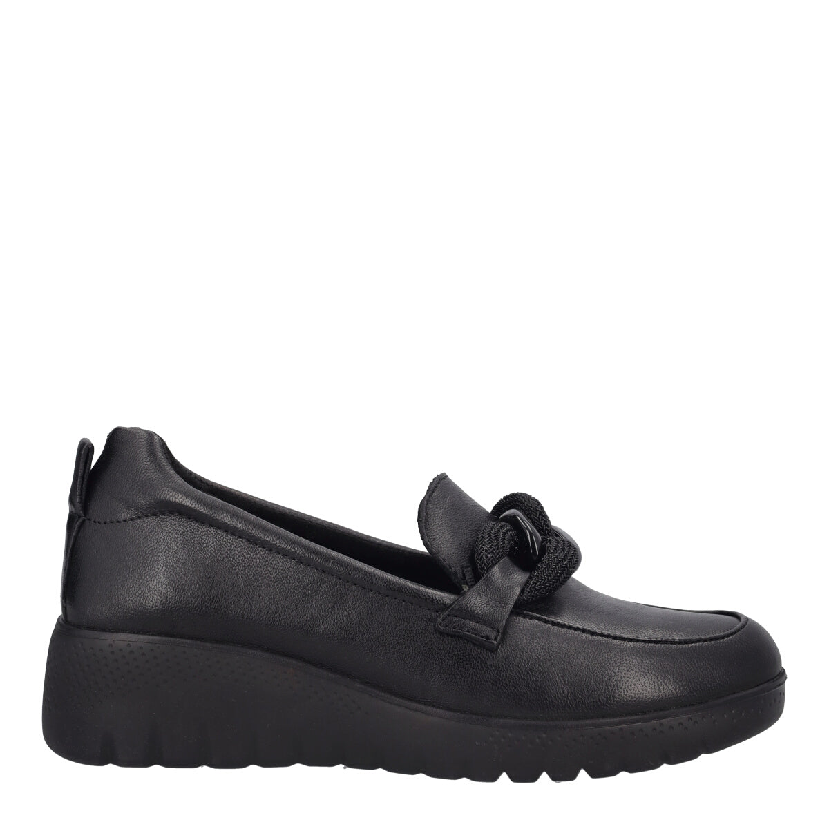 POPPY Mocassini Donna Nere Comfort