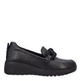 POPPY Mocassini Donna Nere Comfort