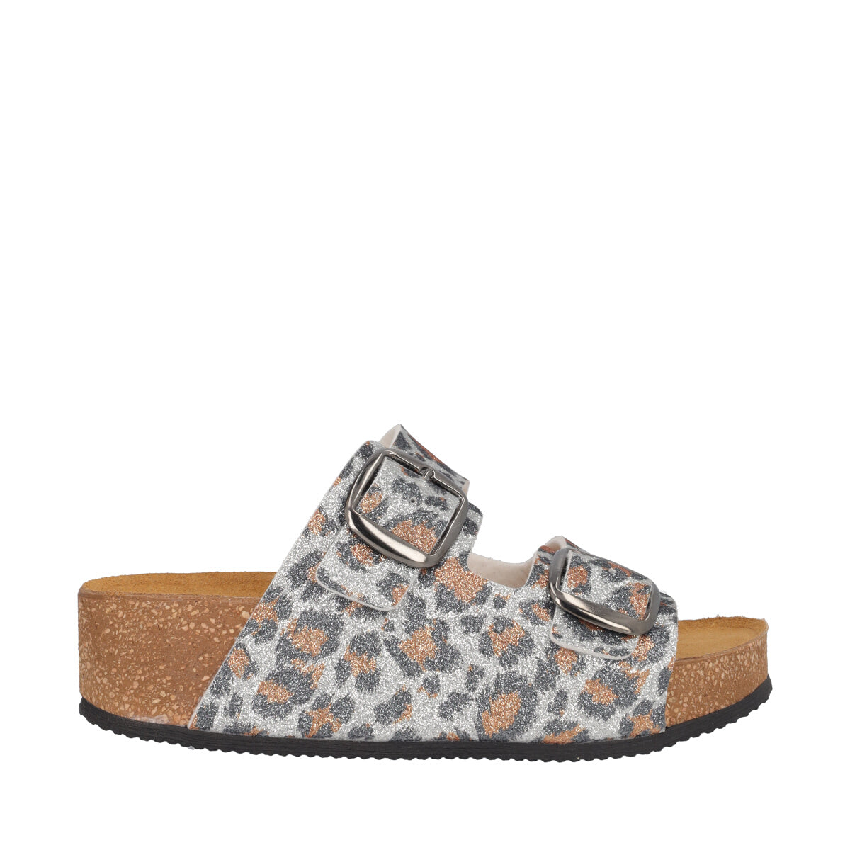 Ciabatte Donna Silver Glitter