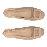 Slingback Donna Beige