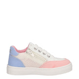 Sneakers Bambina Bianche, Azzurre e Rosa