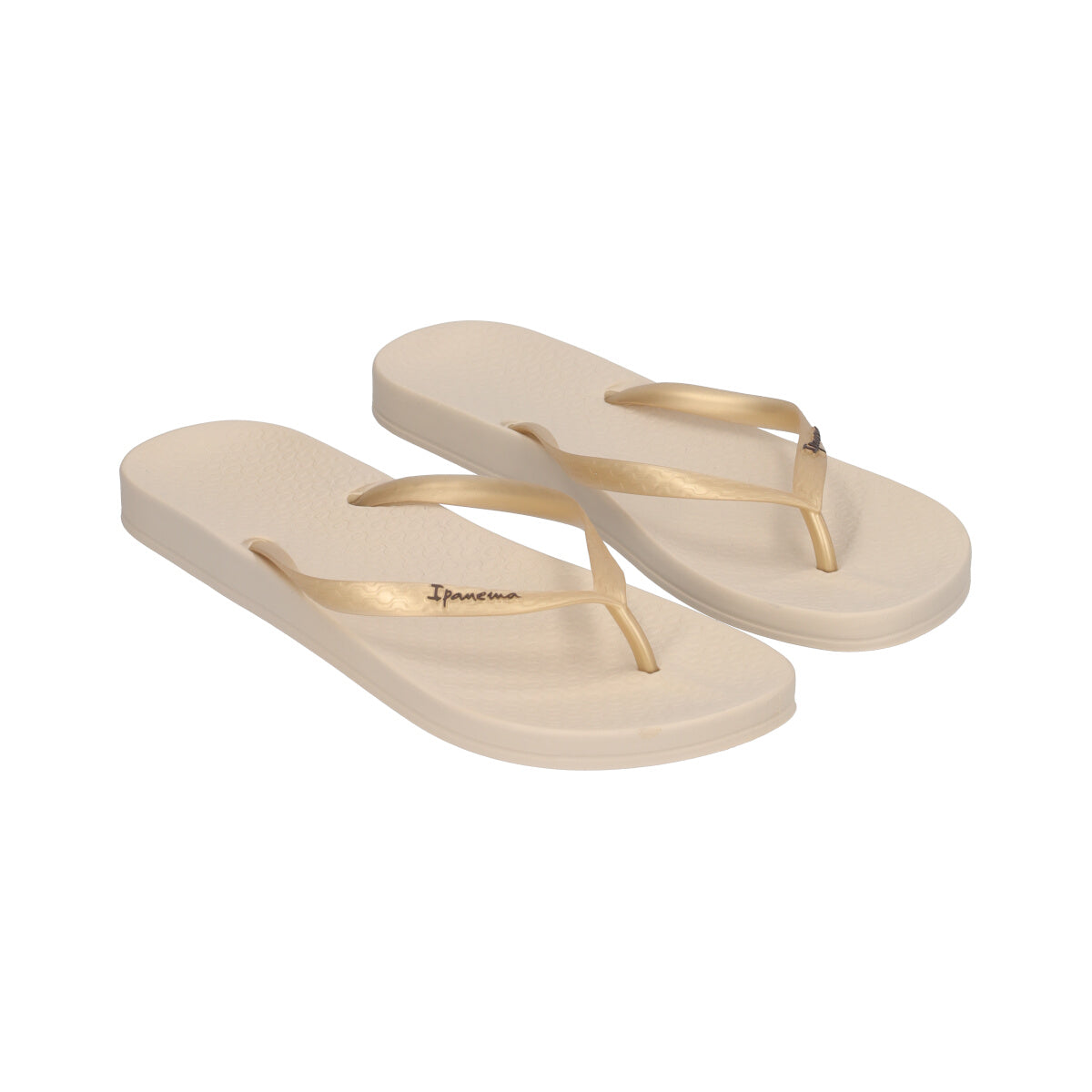 TAN FEM Infradito Donna Beige e Oro