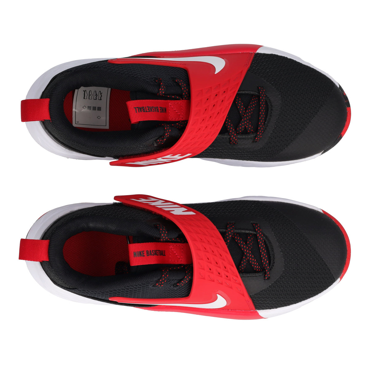 TEAM HUSTLE D 12 GS Running Junior Nere e Rosse