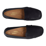 Mocassini Comfort Donna Blu in Pelle