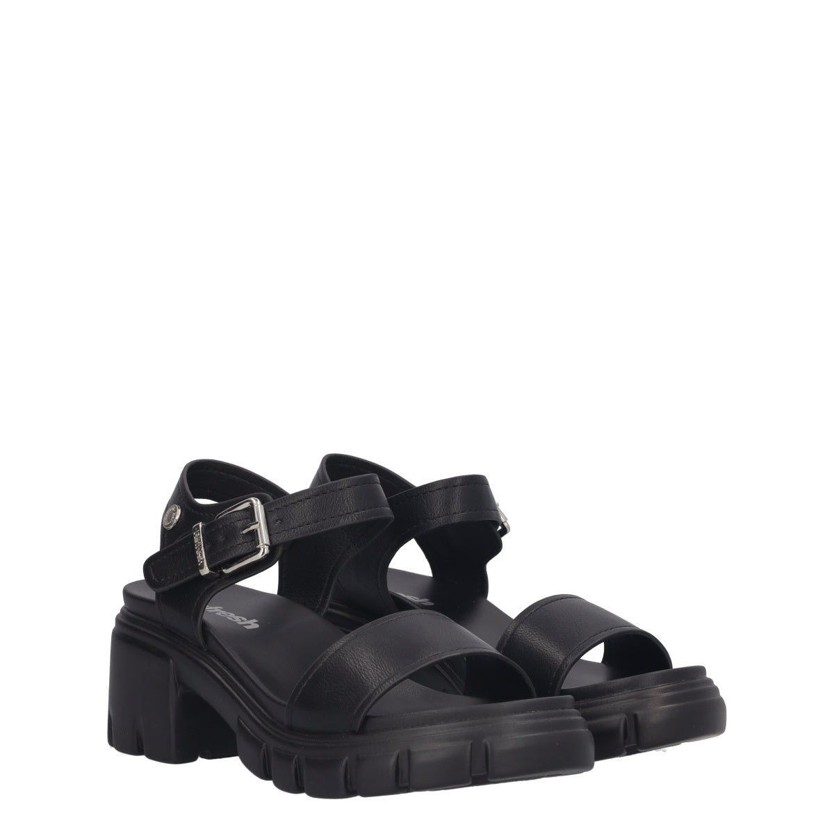 Sandali con Tacco Donna Neri