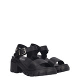 Sandali con Tacco Donna Neri