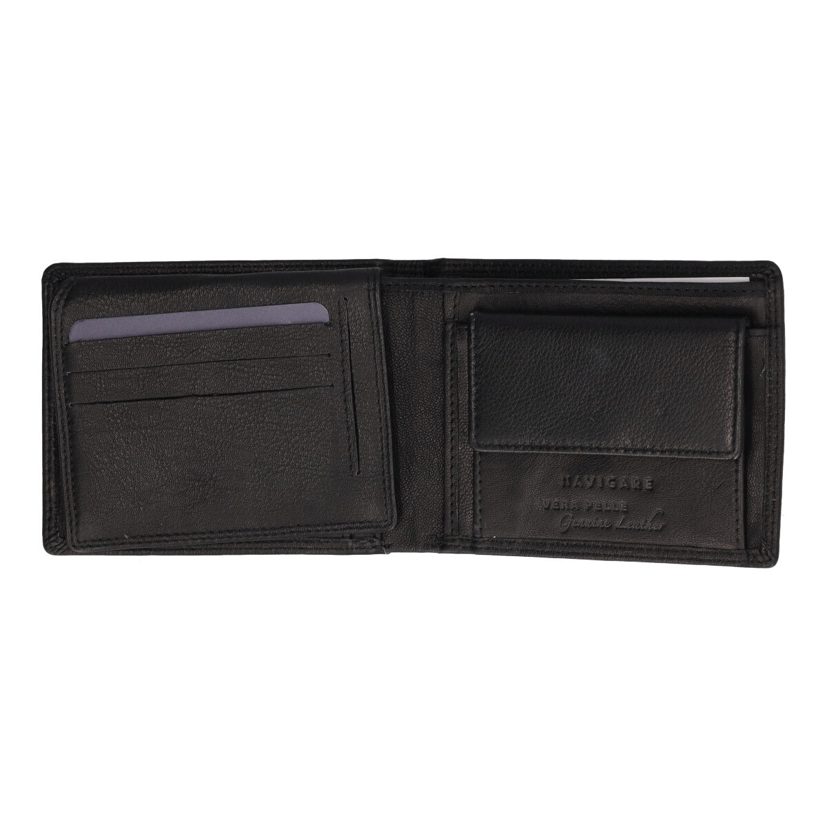 GIFT BOX - portafoglio e Cintura Uomo Neri