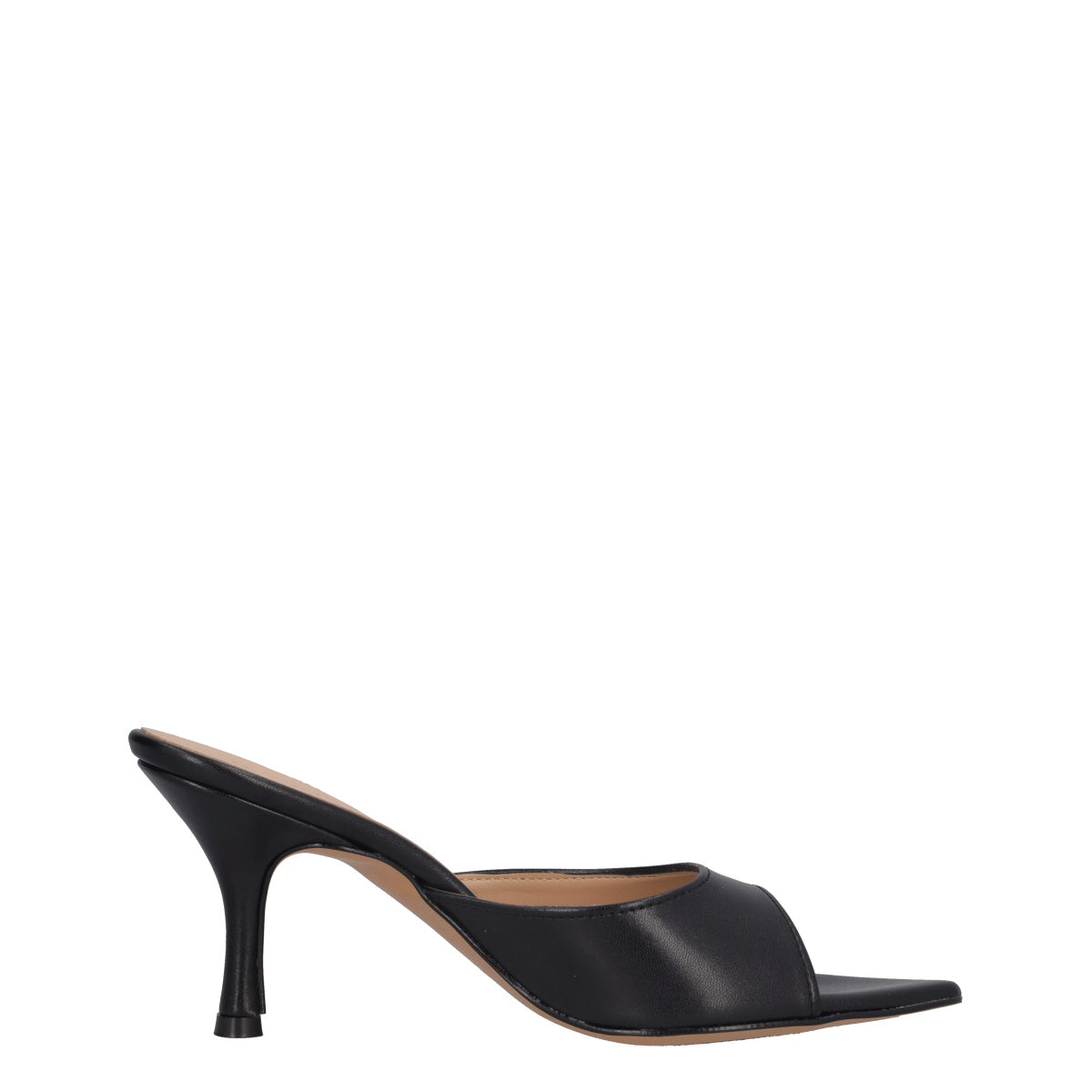 Sandalo con Tacco Donna Neri