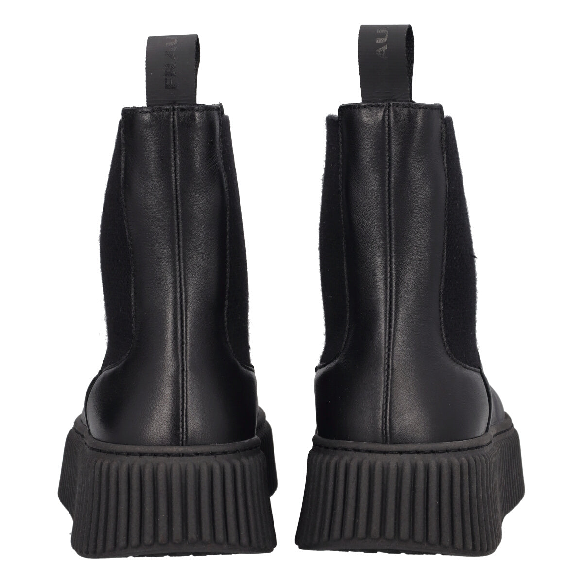 SURF Stivaletti Donna Neri in Pelle