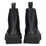 SURF Stivaletti Donna Neri in Pelle