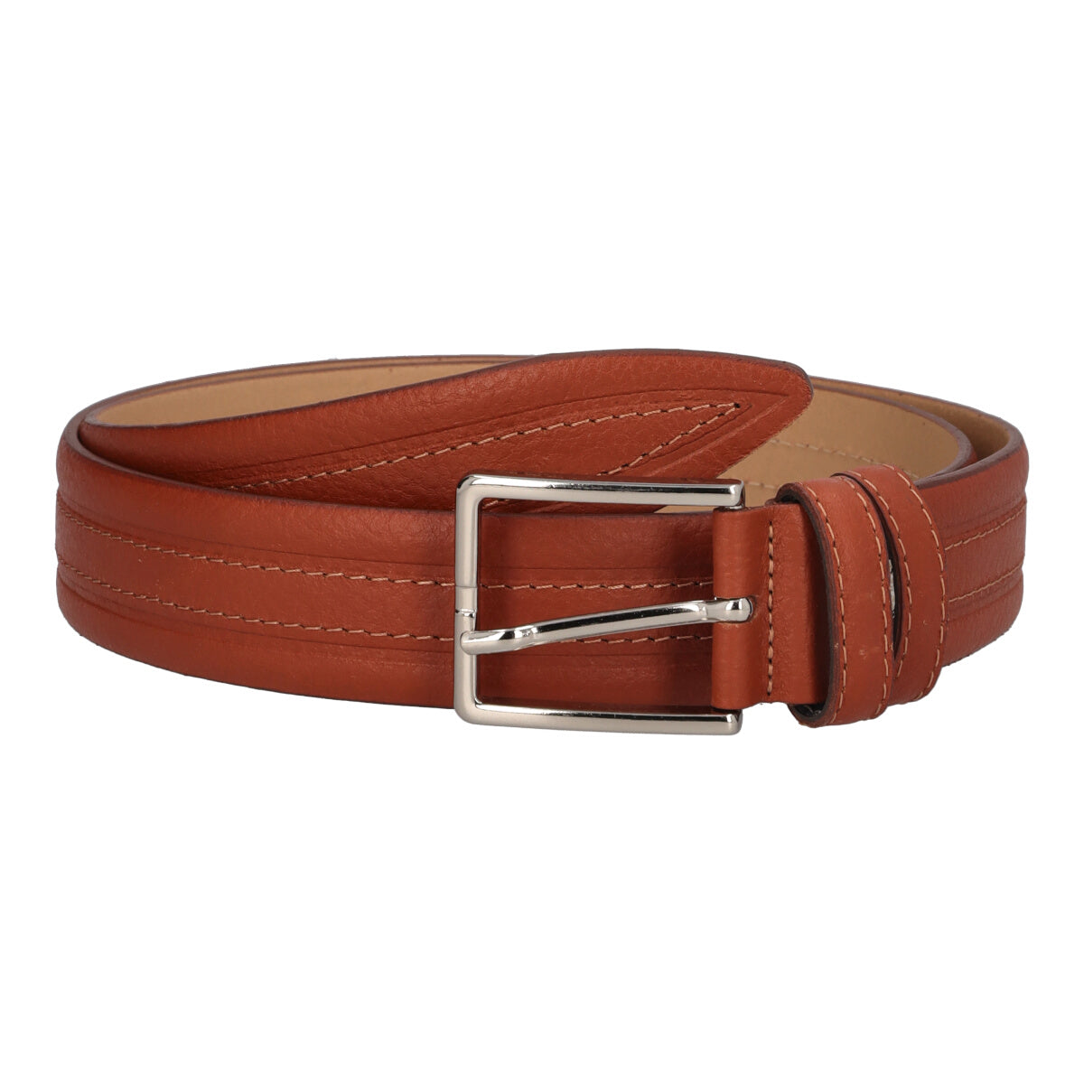 Cintura Uomo Cuoio Vitello