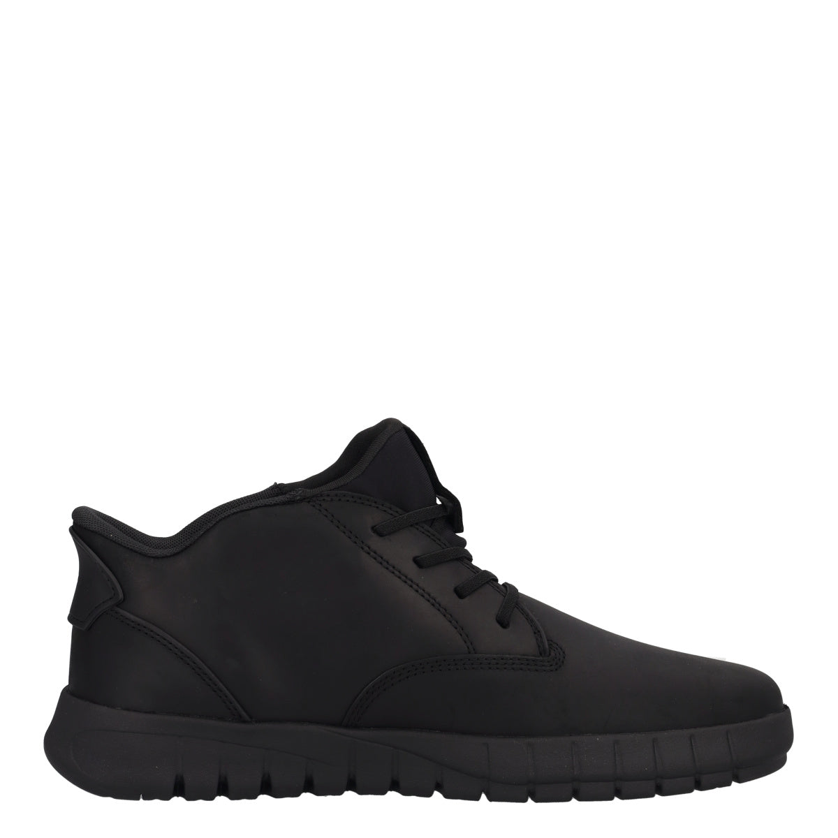 FLEXITRIDE Polacchino uomo  slip-in in pelle nero