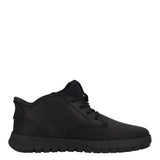 FLEXITRIDE Polacchino uomo  slip-in in pelle nero