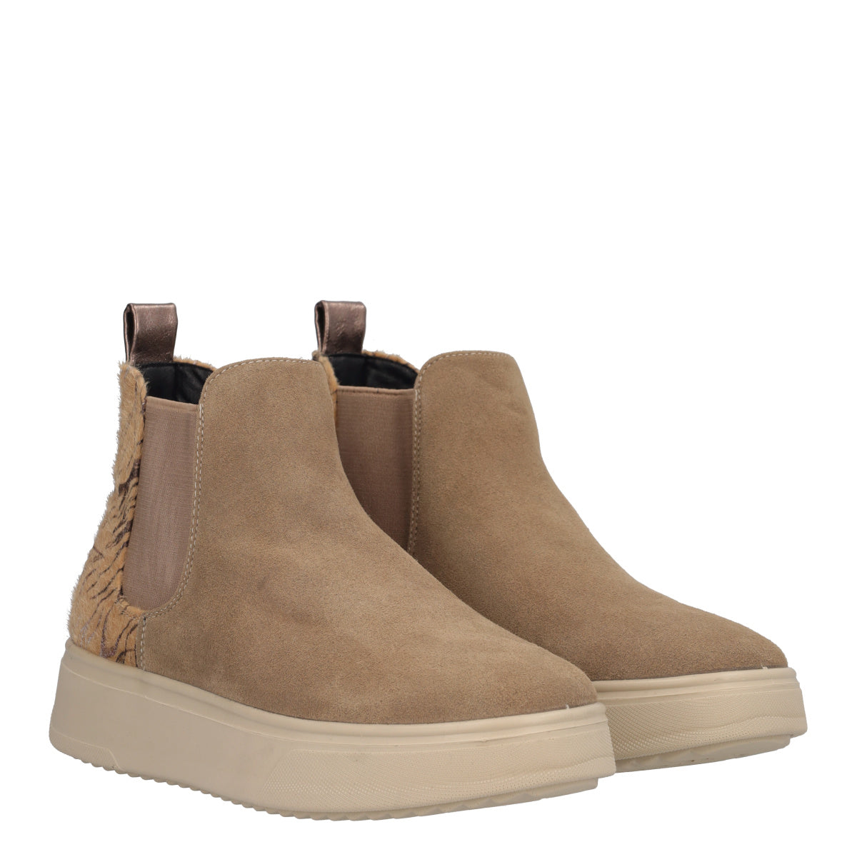 Stivaletti Donna Taupe