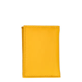 Porta carte Uomo Giallo in Pelle