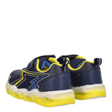 Sneakers Bambino Blu e Gialle con Luci