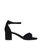 Sandali con Tacco Donna Neri