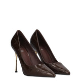 Décolleté Donna Marrone - Tacco 10 cm
