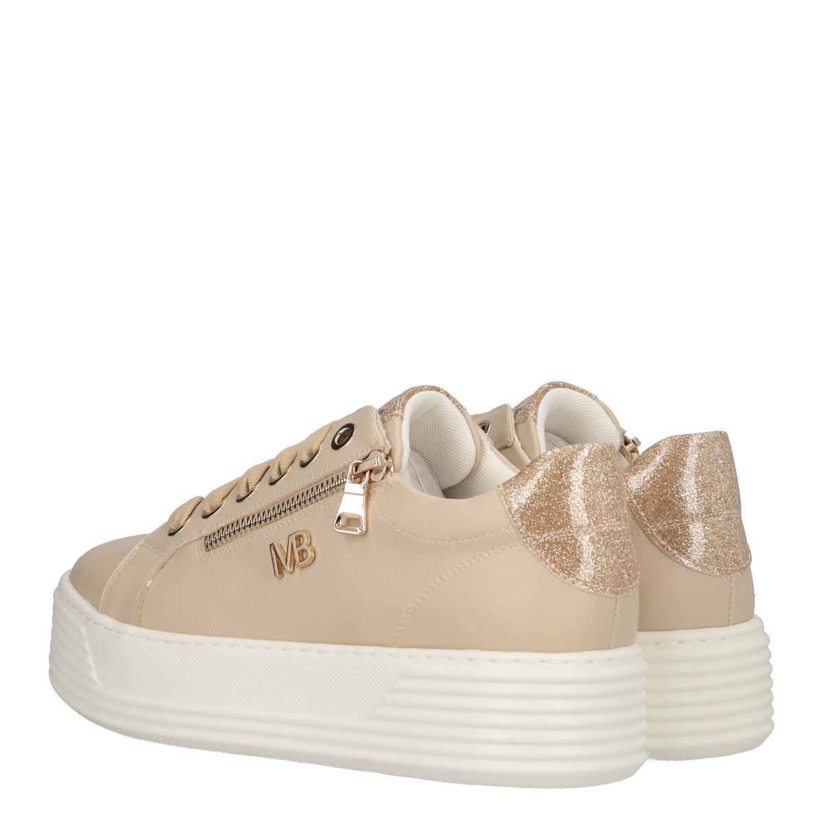 MIRA Sneakers Donna Beige