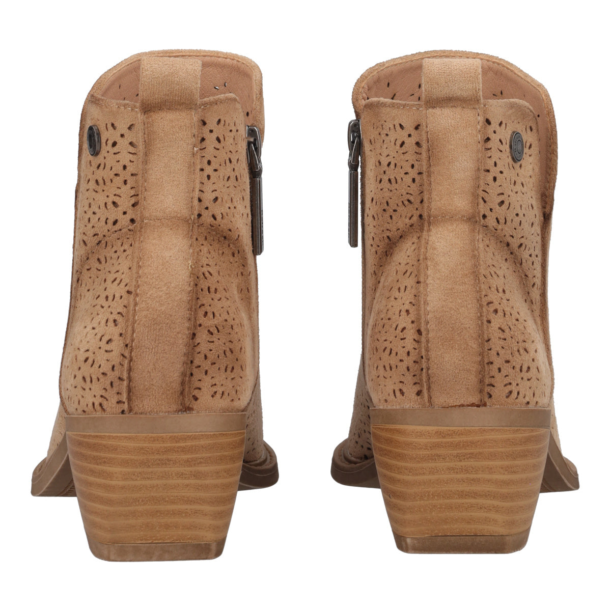 Stivaletti Donna Texani Beige