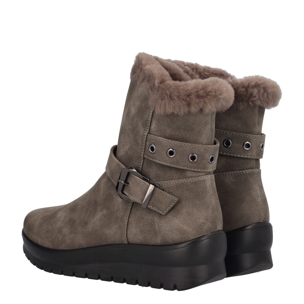 Stivaletti Donna Taupe